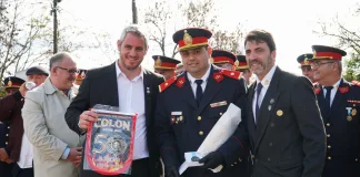 Los Bomberos Voluntarios de Colón celebraron su 50° aniversario