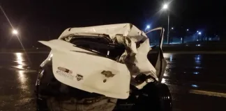 Accidente de tránsito sobre la autovía Gervasio Artigas