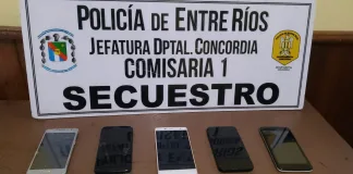 Hechos policiales Concordia