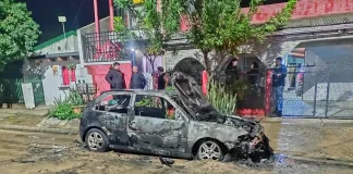 Incendio intencional – identificaron por las cámaras de seguridad al autor del incendio del vehículo