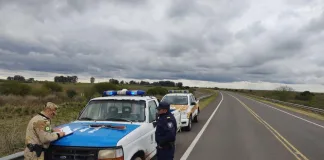 Personal policial secuestro un arma de fuego