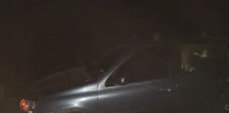 Despiste en la Autovía Artigas por intentar esquivar un animal