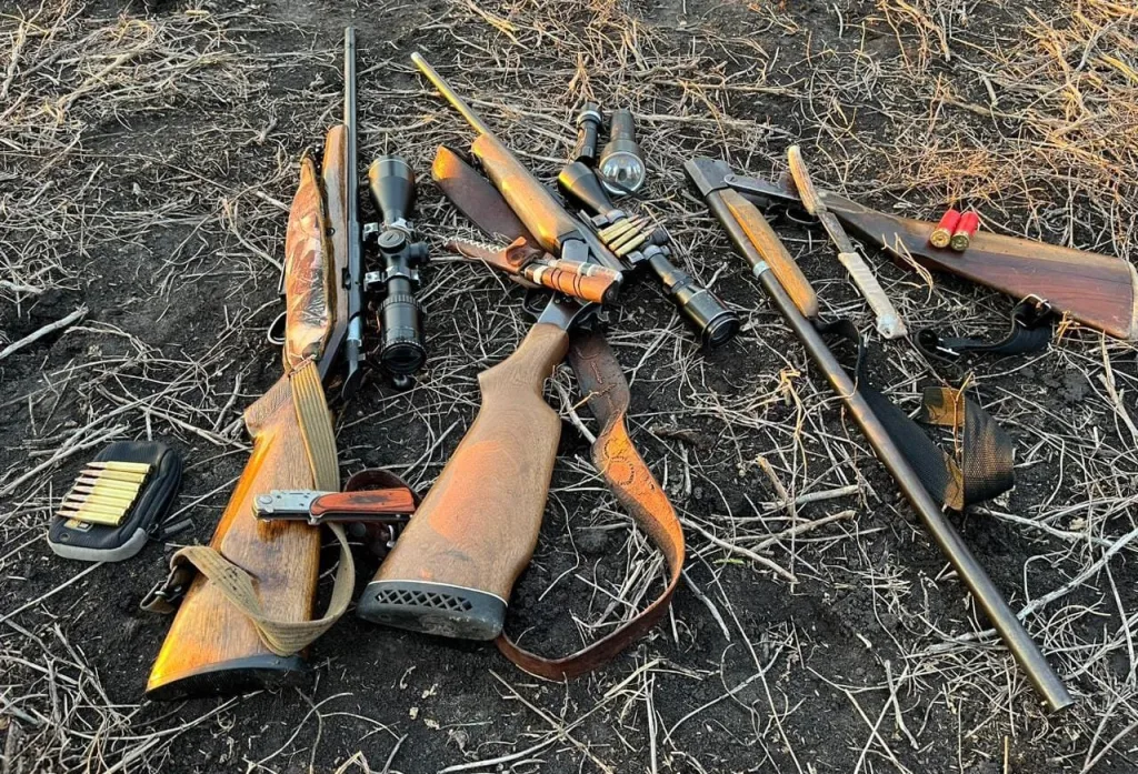La policía rural secuestró tres armas de fuego en Colonia el Potrero