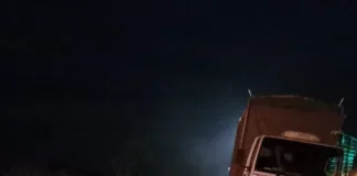 San José: Choque en entre un camión y un auto en ruta 130