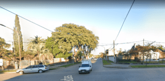 Una moto con tres personas a bordo, chocaron en la tarde de hoy