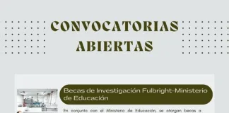 Convocatoria abierta para Becas Fullbright