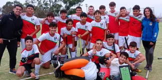 Sub 14 y sub 16 caballeros del club República de Italia son semifinalistas de los juegos evitas provinciales