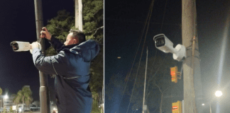 Instalaron Cámaras lectoras de patentes en el acceso a la Ciudad de Colón