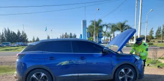 Secuestraron un vehículo de alta gama con documentación apócrifa