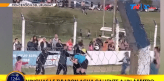 La policía identificó a los agresores del árbitro agredido en la Cancha de Parque Sur