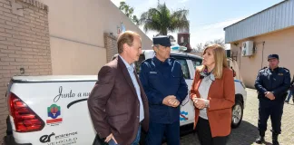 Bordet y Romero presentaron bienes incautados al narcotráfico que se destinarán a la seguridad