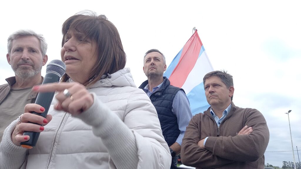 Patricia Bullrich visito Basavilbaso