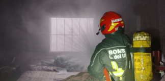 Se incendió una vivienda en las afueras de la ciudad