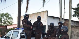 Concordia: Allanamientos, secuestros de armas, celulares y personas detenidas