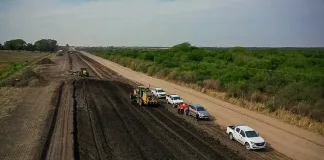 La Ruta 20 en Villaguay sigue con su programación de trabajo