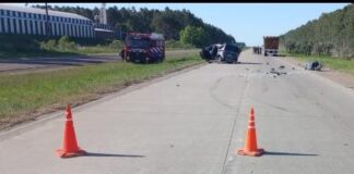 Ubajay: Un hombre perdió la vida en un siniestro vial en la Autovía Artigas