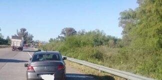 Colón: Despiste en la Autovía Gervasio General Artigas