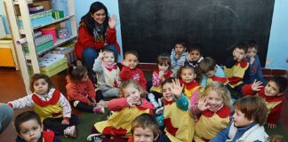 Inscriben para los Centros de Desarrollo de la Niñez