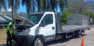 Secuestran un utilitario por el sistema de alerta de lector de patentes