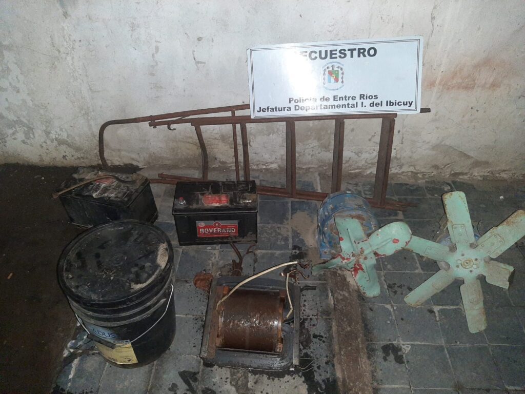 Ibicuy: Robaron en una arenera y quedaron detenidos