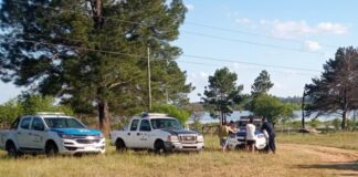 Se retomó la búsqueda con buzos tácticos del Policía desaparecido en Concordia