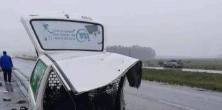 Autovía: Fatal siniestro vial en el Departamento Concordia