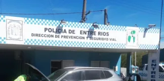 Ruta Nacional 12: El lector de patentes advirtió a la policía sobre un auto robado
