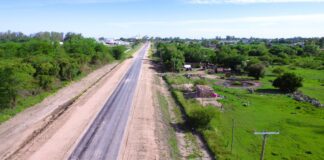 Obra paralizada y denuncian despidos en la obra del Acceso Norte a la ciudad