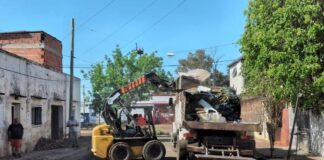 Concordia: Operativos de limpieza y recuperación de espacios públicos en los barrios cercanos al río y la costanera