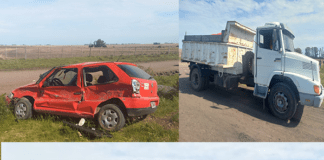 Trágico accidente en Ruta 42, Camino a Colonia Elia