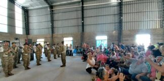 Espectacular cierre de año en El Espinillo junto a adultos mayores, familias y amigos