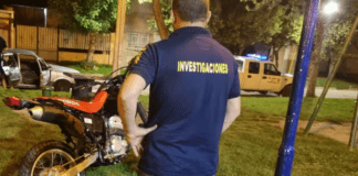 En Gualeguaychú recuperaron una moto robada en Concepción del Uruguay