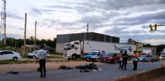 Siniestro vial en el acceso a Concepción, un joven sufrió una fractura