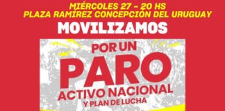 Miércoles, día de movilización en Concepción del Uruguay