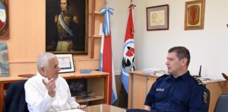 Martín Gaillard se despidió como Jefe Departamental de la Policía de Entre Ríos