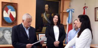 Lauritto tomó juramento a la secretaria de Desarrollo Social y Educación