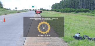 Accidente en Autovía José Gervasio Artigas deja a motociclista con lesiones graves
