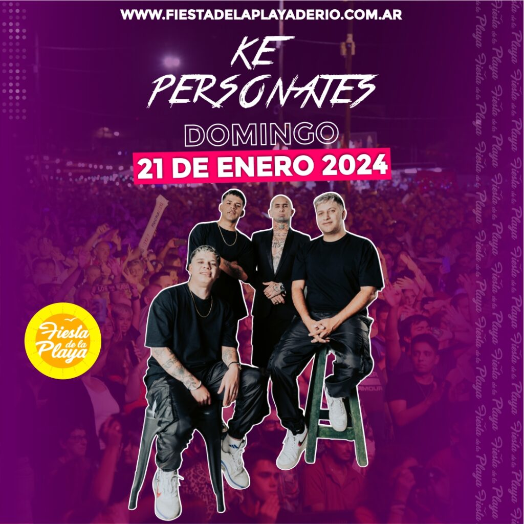 El día martes 16 de enero es el último día para adquirir entradas anticipadas para la Fiesta Nacional de la Playa
