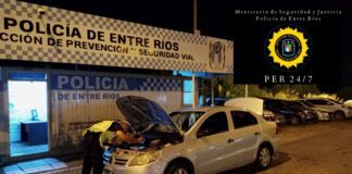 Secuestran un vehículo en el ingreso a la Provincia