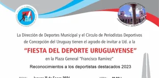 Se realizará la tradicional Fiesta del Deporte Uruguayense