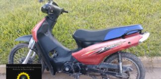 Personal Motorizado recupera una moto robada