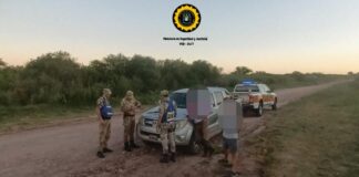 Arduo trabajo de la policía rural de Gualeguaychú en diferentes operativos