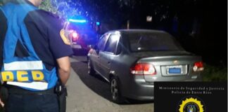 Secuestraron un vehículo sustraído en Rosario del Tala
