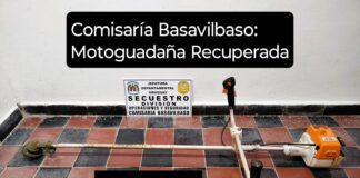 Basavilbaso: Recuperan motoguadaña sustraída
