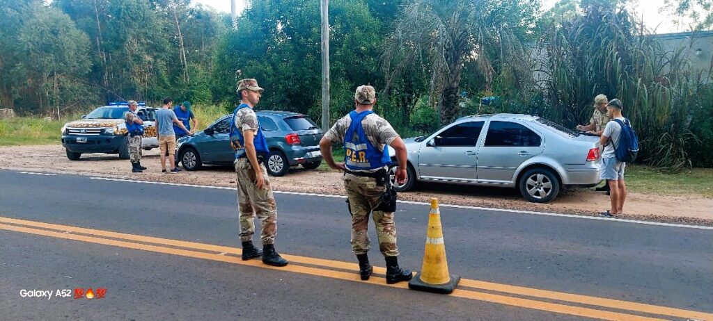 La Brigada Rural de Concordia secuestro importante suma de dinero