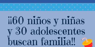 60 niños y niñas y 30 adolescentes buscan una familia