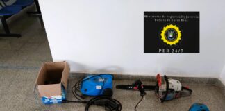 Robó elementos en un galpón y más tarde fue interceptado por uno de sus dueños