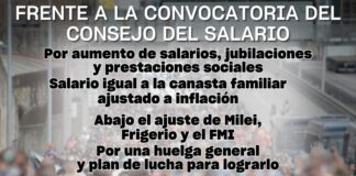 Mañana nueva movilización en todo el país frente a la convocatoria al consejo del salario