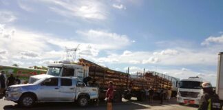 Mira las imágenes: Choque múltiple en la Autovía Artigas