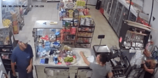 Detuvieron al sujeto que se robó una caja registradora en un comercio